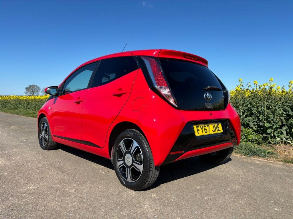 Toyota Aygo Hatchback Red #26