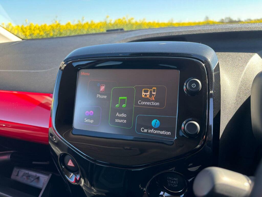 Toyota Aygo Hatchback Red #15