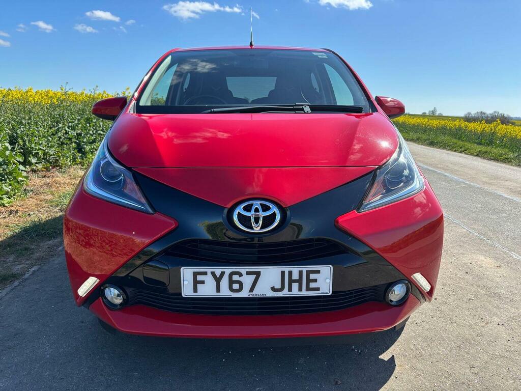 Toyota Aygo Hatchback Red #22