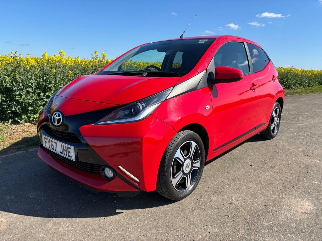 Toyota Aygo Hatchback Red #25