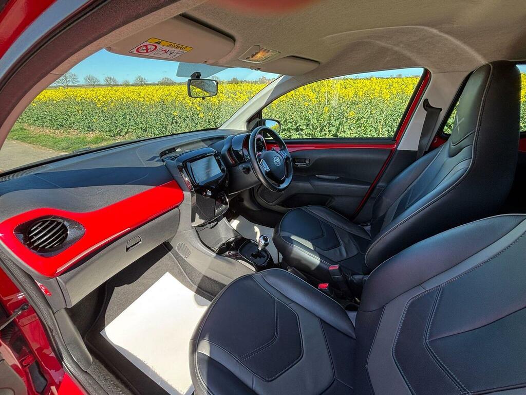 Toyota Aygo Hatchback Red #10