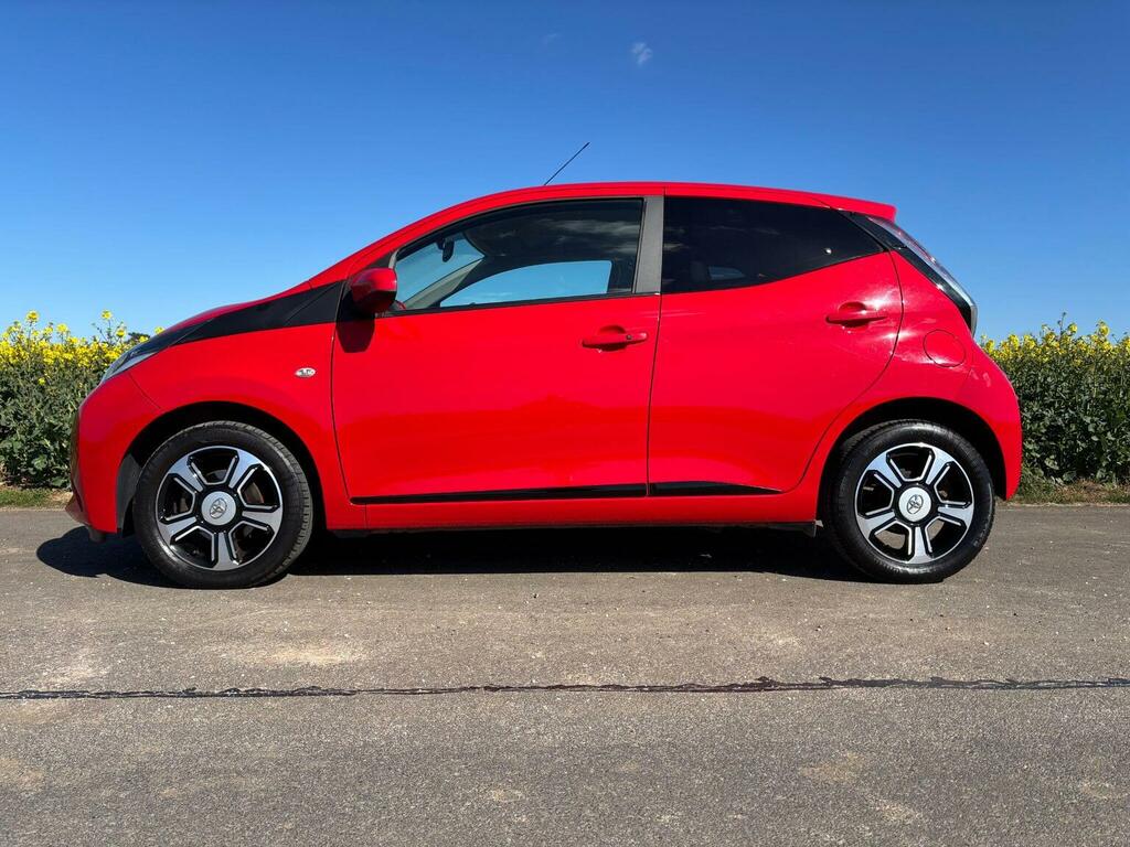 Toyota Aygo Hatchback Red #19