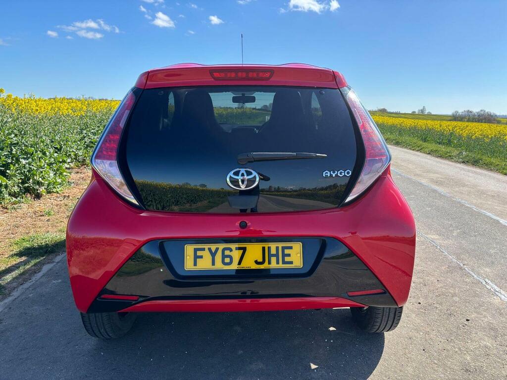 Toyota Aygo Hatchback Red #20