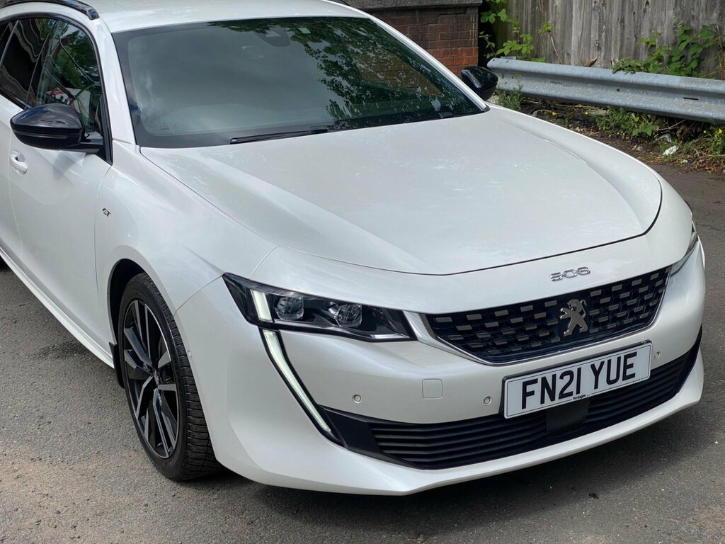 Peugeot 508 SW 1.5 Bluehdi Gt Eat Euro 6 Ss White #6