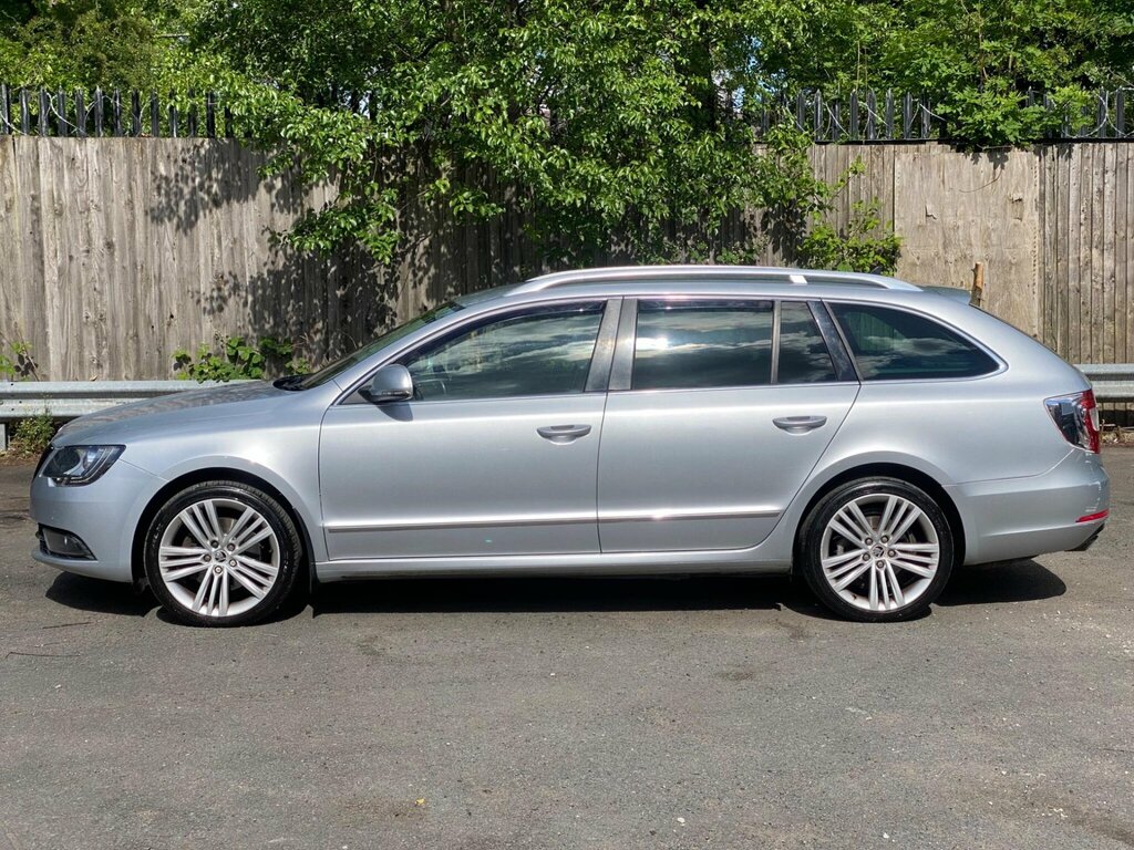 Skoda Superb S Tdi Cr Blue #14