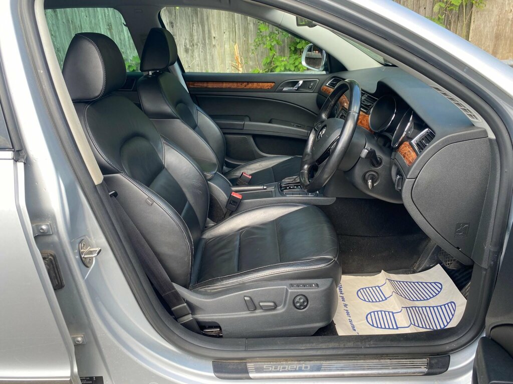 Skoda Superb S Tdi Cr Blue #8