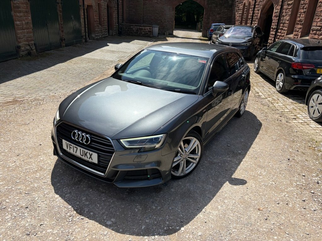Audi A3 2.0 Tdi S Line Sportback S Tronic Euro VF17UKX Grey #3