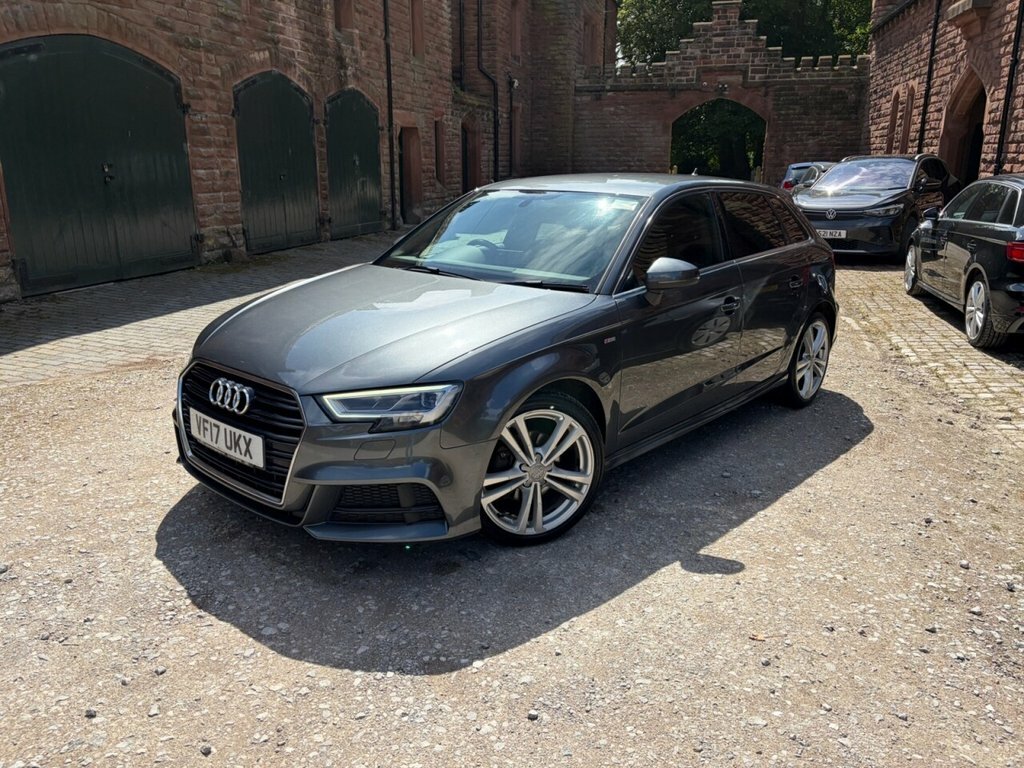 Audi A3 2.0 Tdi S Line Sportback S Tronic Euro VF17UKX Grey #2