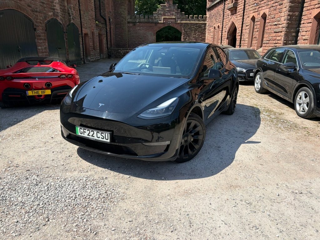 Tesla Model Y Dual Motor Long Range Suv 4Wde Black