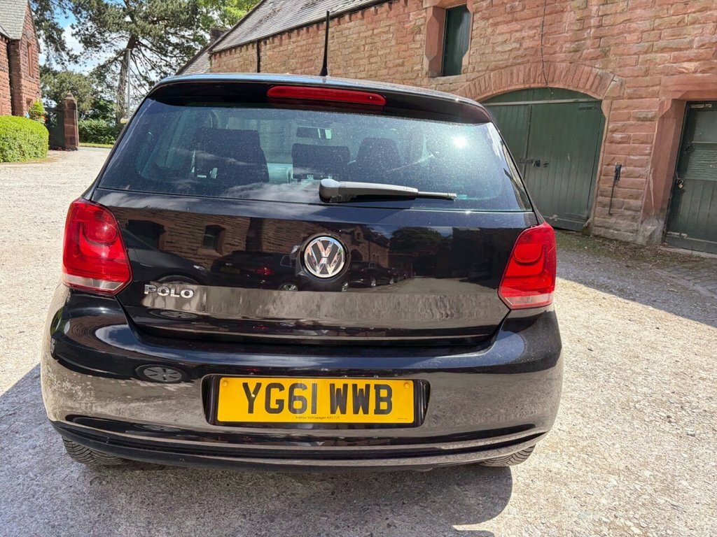 Volkswagen Polo 1.2 Match Hatchback Euro 5 60 P YG61WWB Black #5