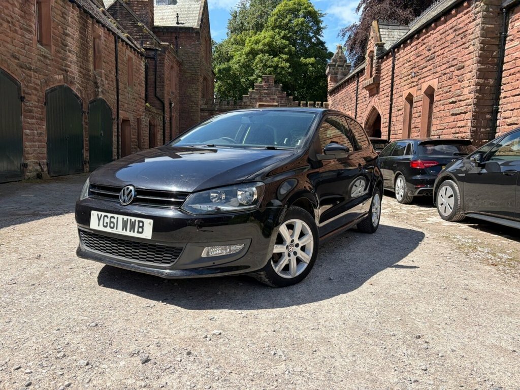 Volkswagen Polo 1.2 Match Hatchback Euro 5 60 P YG61WWB Black #2