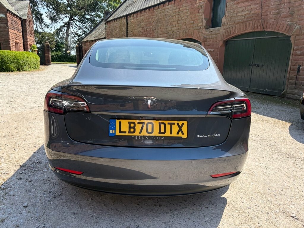 Tesla Model 3 Dual Motor Long Range Saloon 4 LB70DTX Grey #5