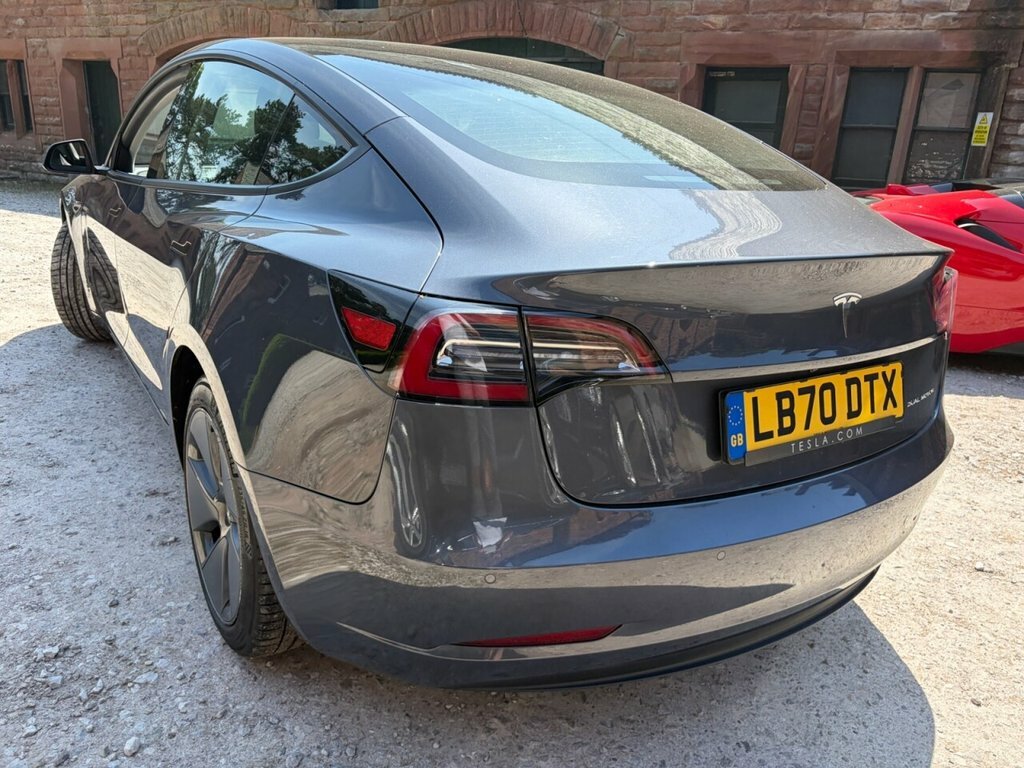 Tesla Model 3 Dual Motor Long Range Saloon 4 LB70DTX Grey #4