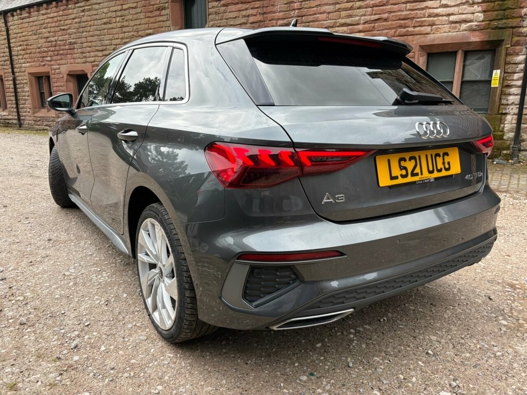 Audi A3 1.4 Tfsie 40 S Line Sportback Plug-in H LS21UCG Grey #5