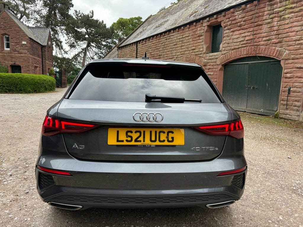 Audi A3 1.4 Tfsie 40 S Line Sportback Plug-in H LS21UCG Grey #6