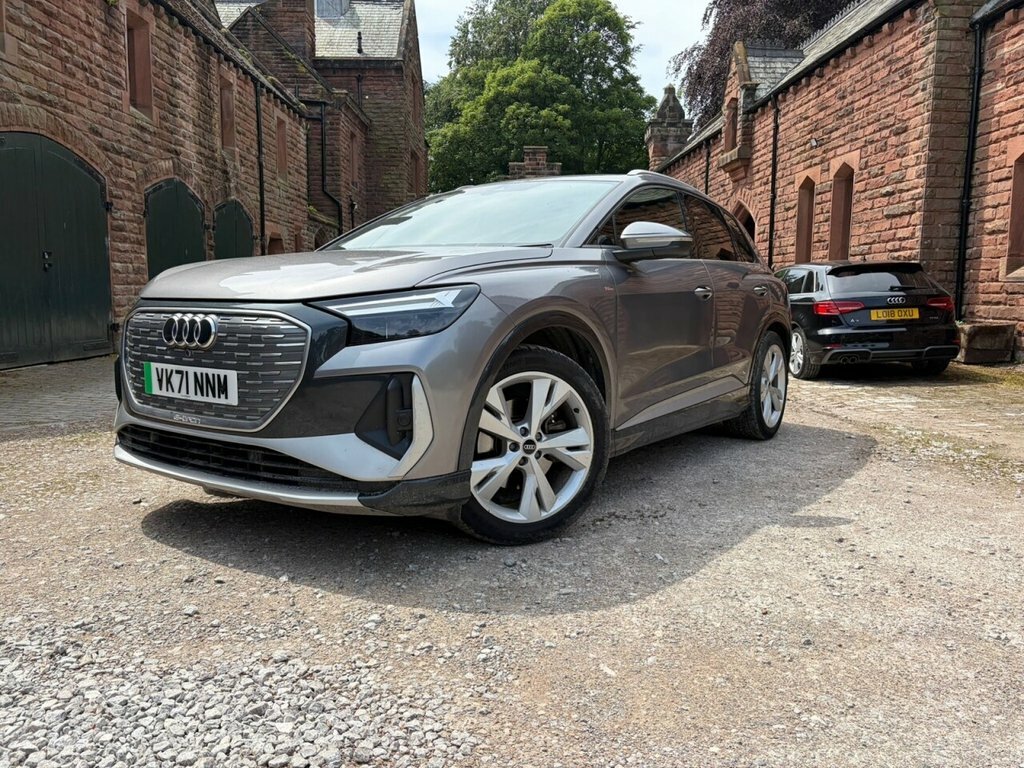 Audi Q4 E Tron 35 S Line Suv 55Kwh 170 Ps VK71NNM Grey #2