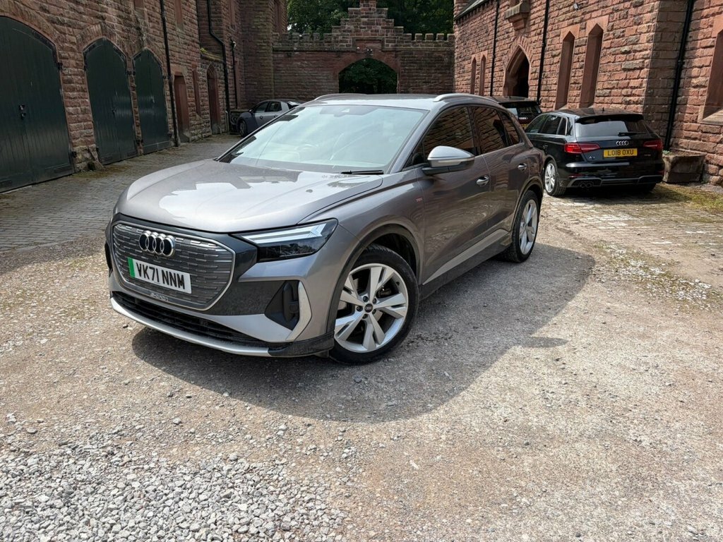 Audi Q4 E Tron 35 S Line Suv 55Kwh 170 Ps VK71NNM Grey