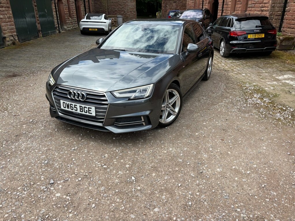Audi A4 2.0 Tdi S Line Saloon Euro 6 S Grey