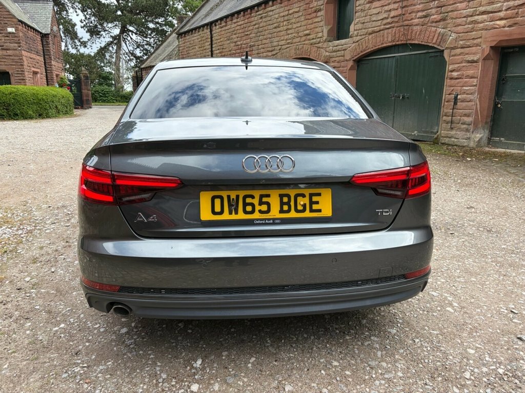 Audi A4 2.0 Tdi S Line Saloon Euro 6 S OW65BGE Grey #6