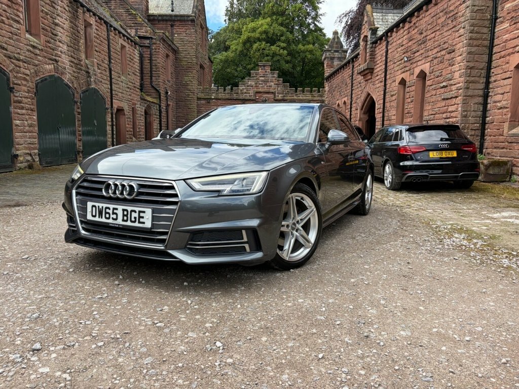 Audi A4 2.0 Tdi S Line Saloon Euro 6 S OW65BGE Grey #2