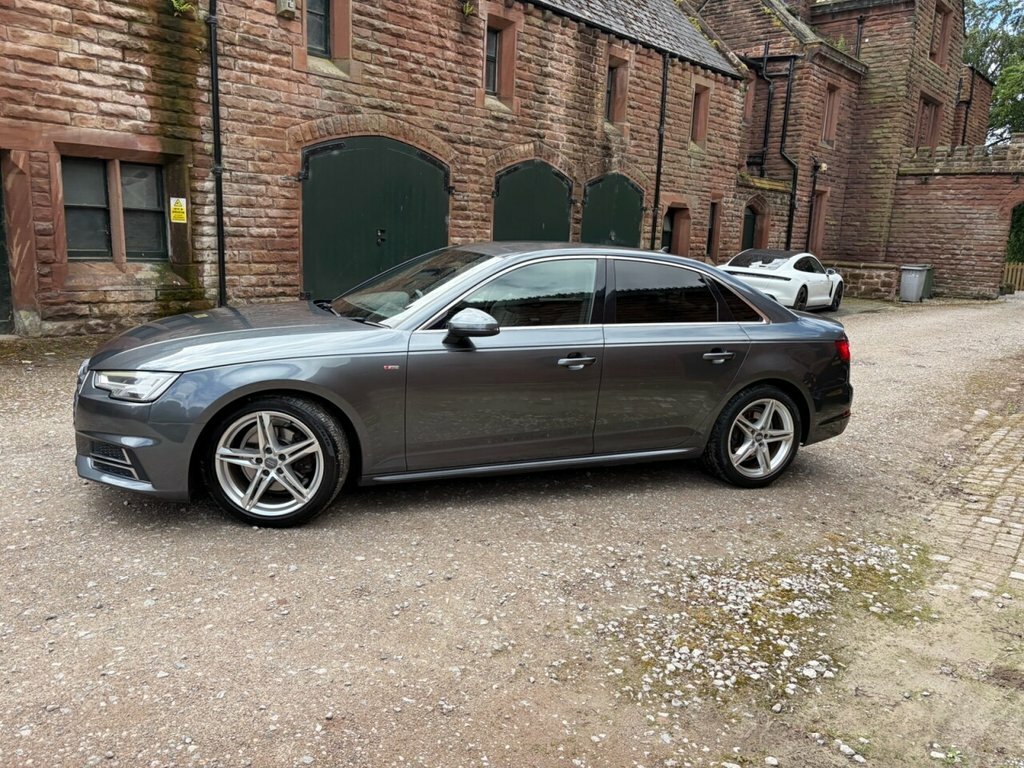 Audi A4 2.0 Tdi S Line Saloon Euro 6 S OW65BGE Grey #4
