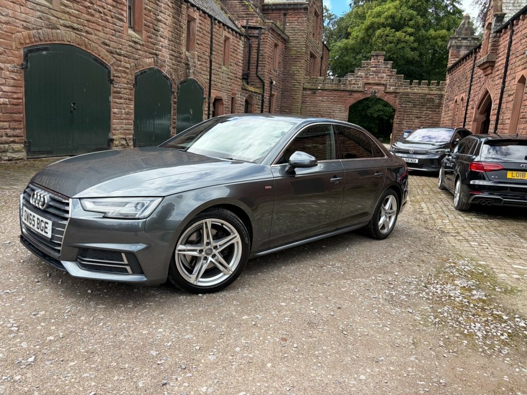 Audi A4 2.0 Tdi S Line Saloon Euro 6 S OW65BGE Grey #3