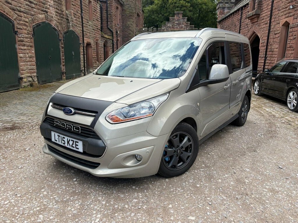 Ford Tourneo Connect 1.6 Tdci Titanium Mpv Euro 5 11 Silver