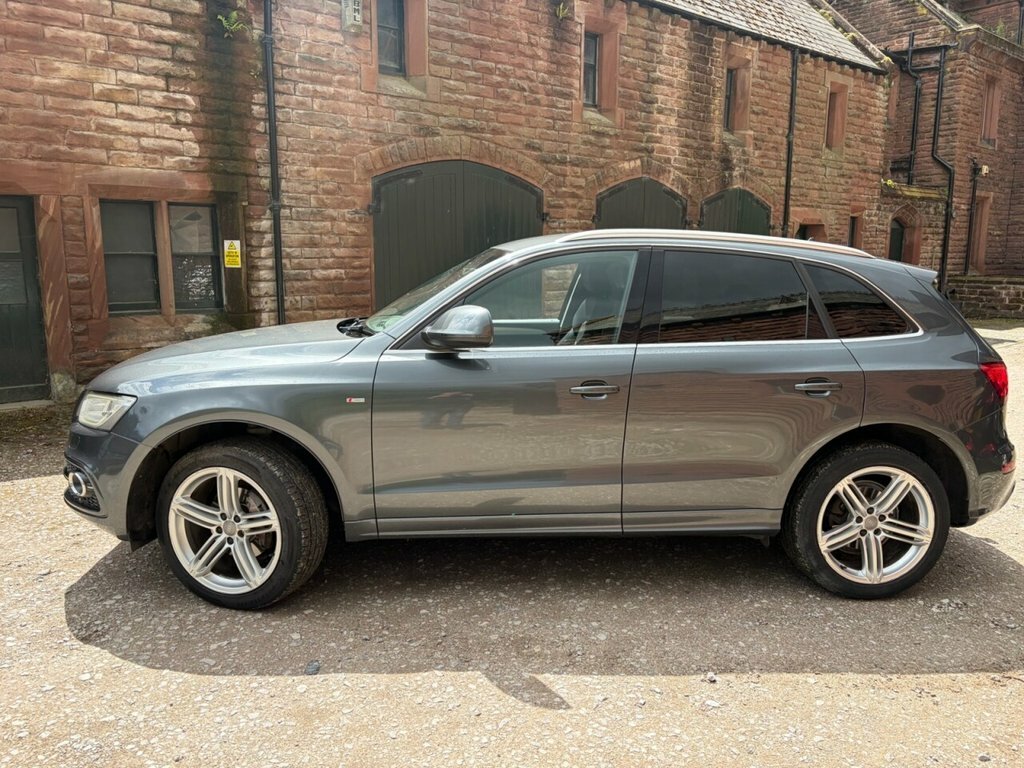 Audi Q5 2.0 Tdi S Line Plus Suv Quattro SJ13VKF Grey #5
