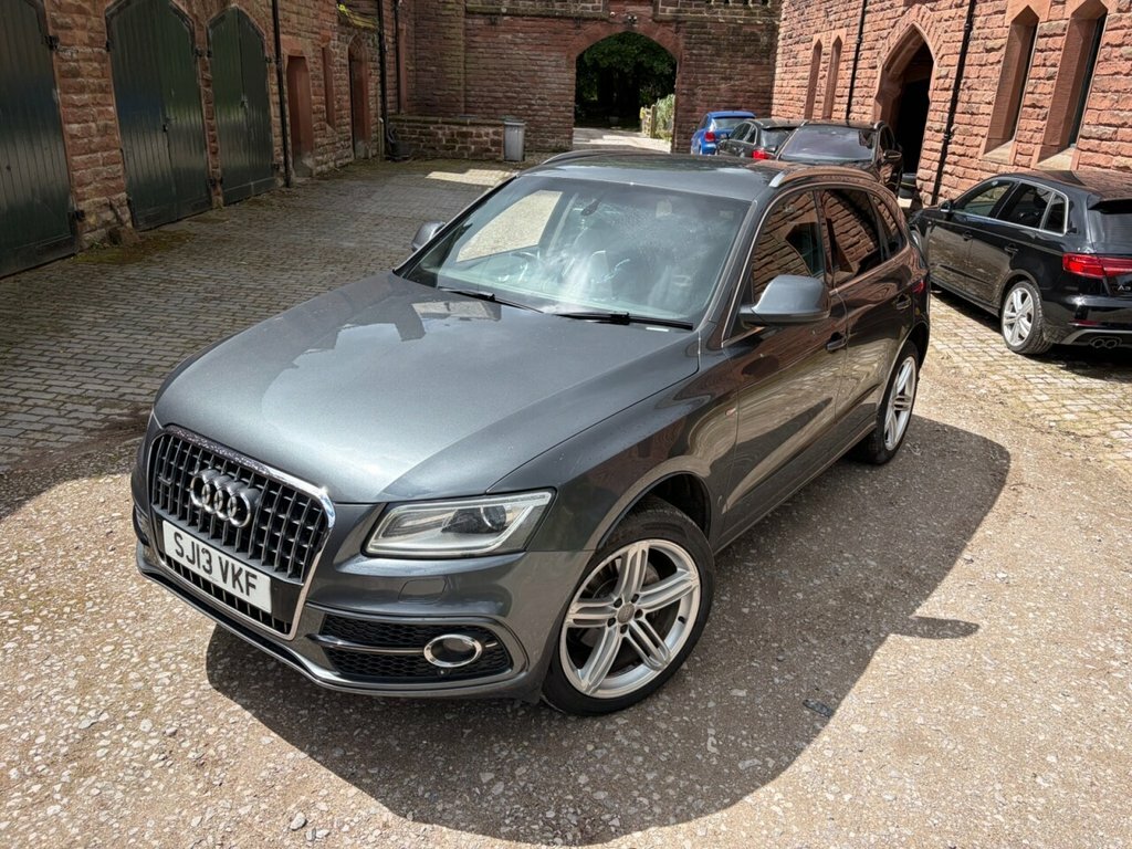 Audi Q5 2.0 Tdi S Line Plus Suv Quattro SJ13VKF Grey #3