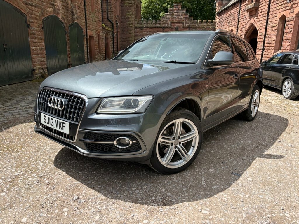 Audi Q5 2.0 Tdi S Line Plus Suv Quattro SJ13VKF Grey #2