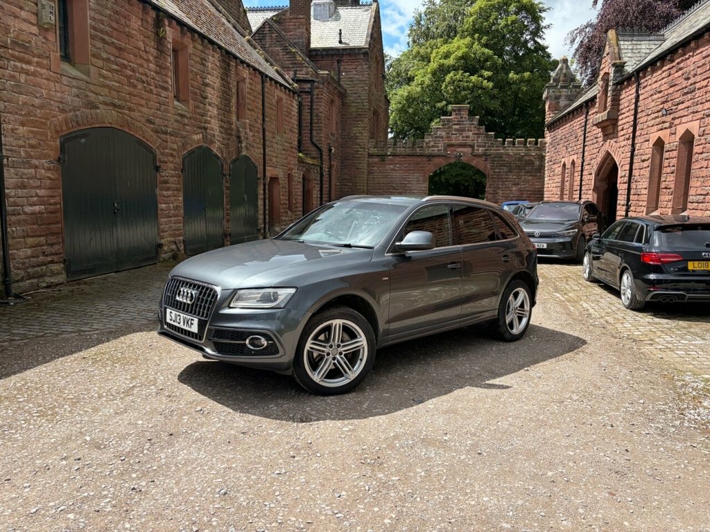 Audi Q5 2.0 Tdi S Line Plus Suv Quattro SJ13VKF Grey #4