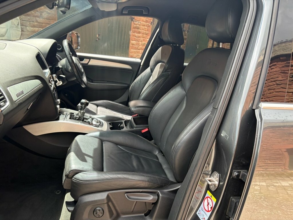 Audi Q5 2.0 Tdi S Line Plus Suv Quattro SJ13VKF Grey #6