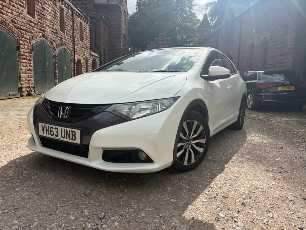 Honda Civic 1.6 I-dtec Es Hatchback Euro 5 White #2