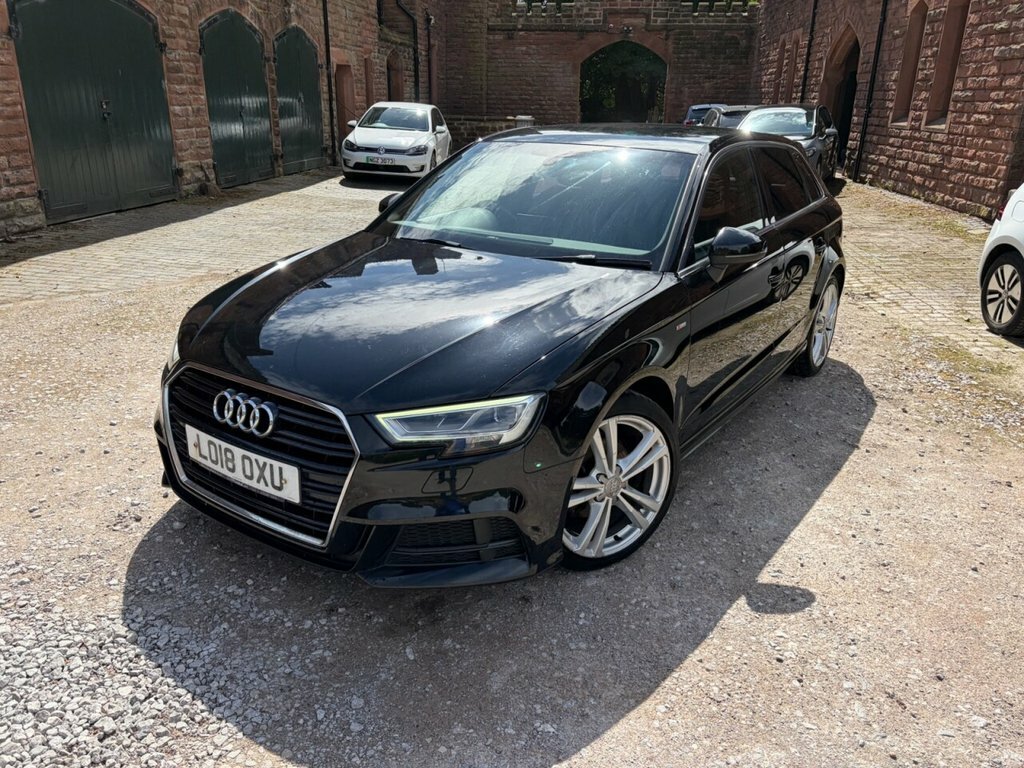 Audi A3 1.5 Tfsi Cod S Line Sportback Eu LO18OXU Black