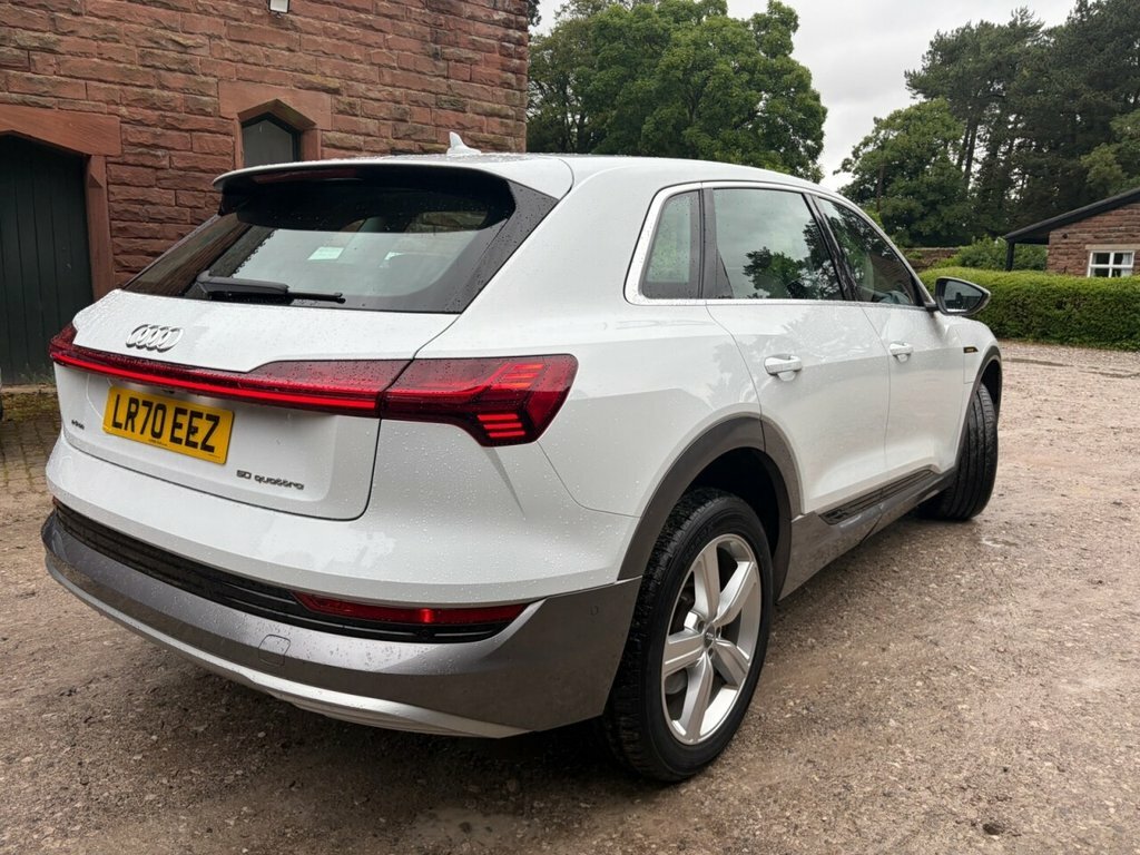 Audi E-tron 50 Technik Suv Quattro 71.2Kwh White #5