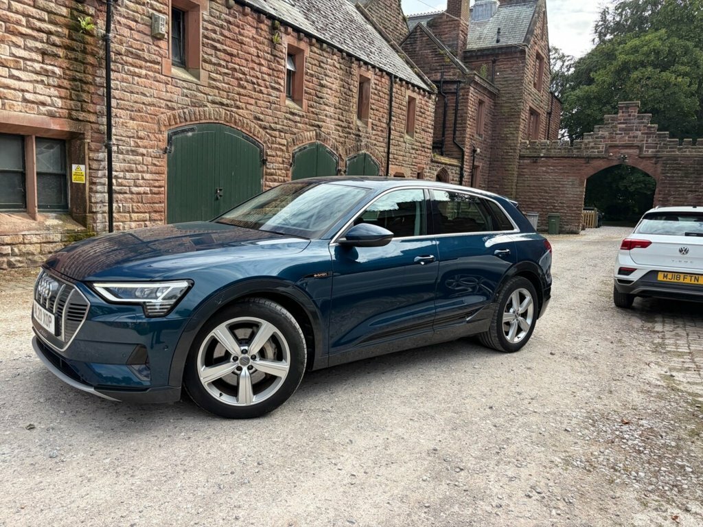 Audi E-tron 50 Technik Suv Quattro 71.2Kwh Blue #4