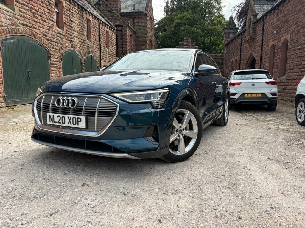 Audi E-tron 50 Technik Suv Quattro 71.2Kwh Blue #3