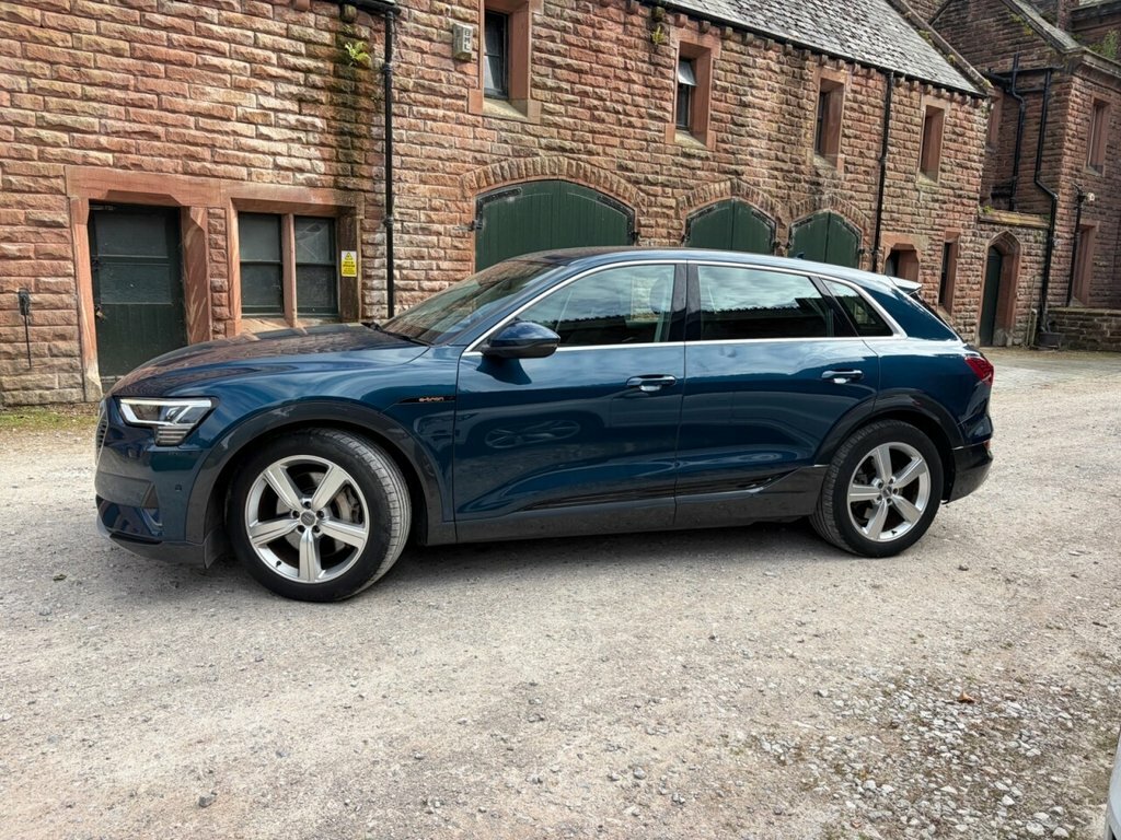 Audi E-tron 50 Technik Suv Quattro 71.2Kwh Blue #5