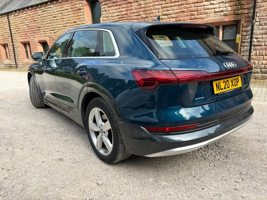 Audi E-tron 50 Technik Suv Quattro 71.2Kwh Blue #6