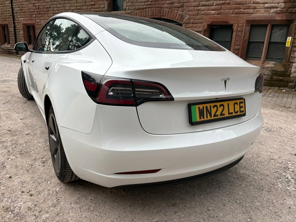 Tesla Model 3 Standard Range Plus Saloon Rwd WN22LCE White #6
