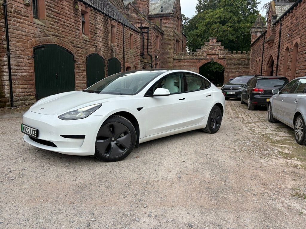 Tesla Model 3 Standard Range Plus Saloon Rwd WN22LCE White #4