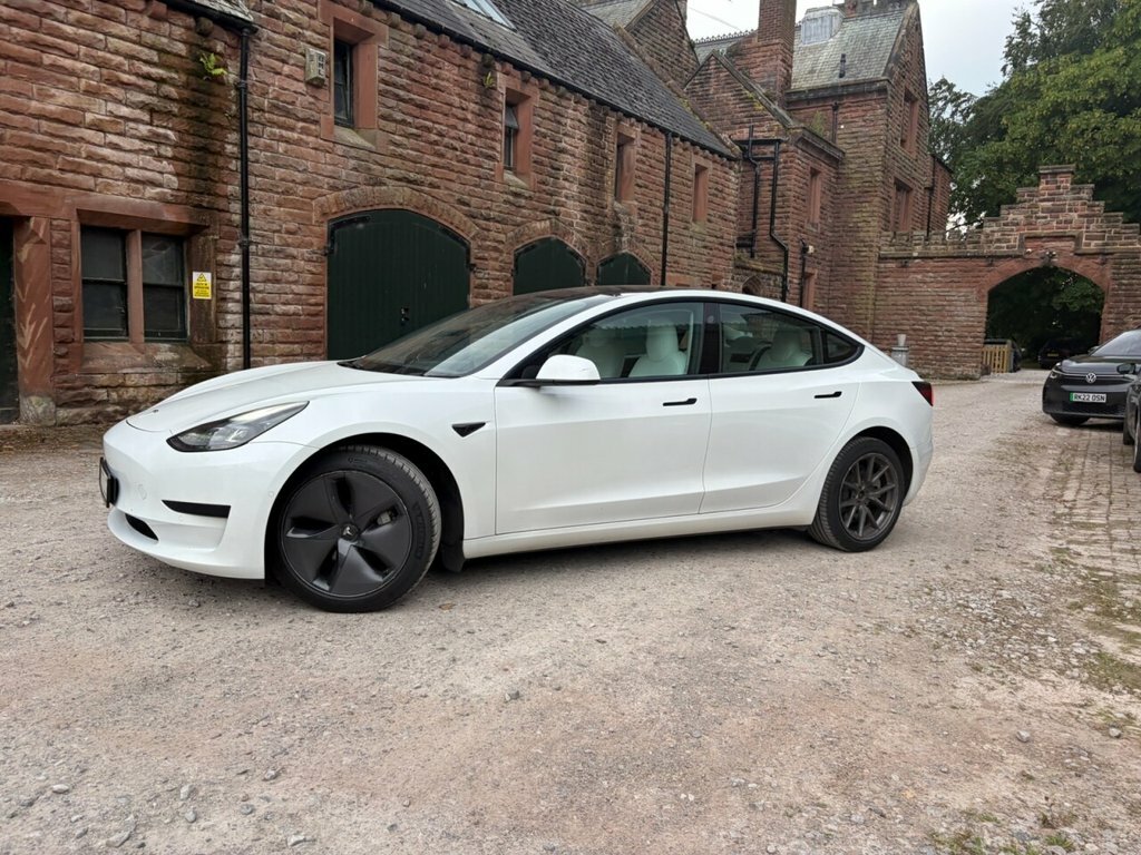 Tesla Model 3 Standard Range Plus Saloon Rwd WN22LCE White #3