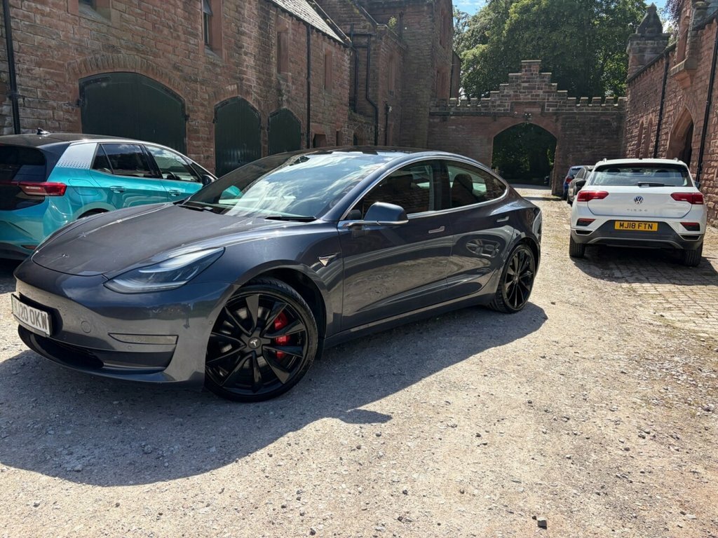 Tesla Model 3 Dual Motor Performance Saloon Grey #3