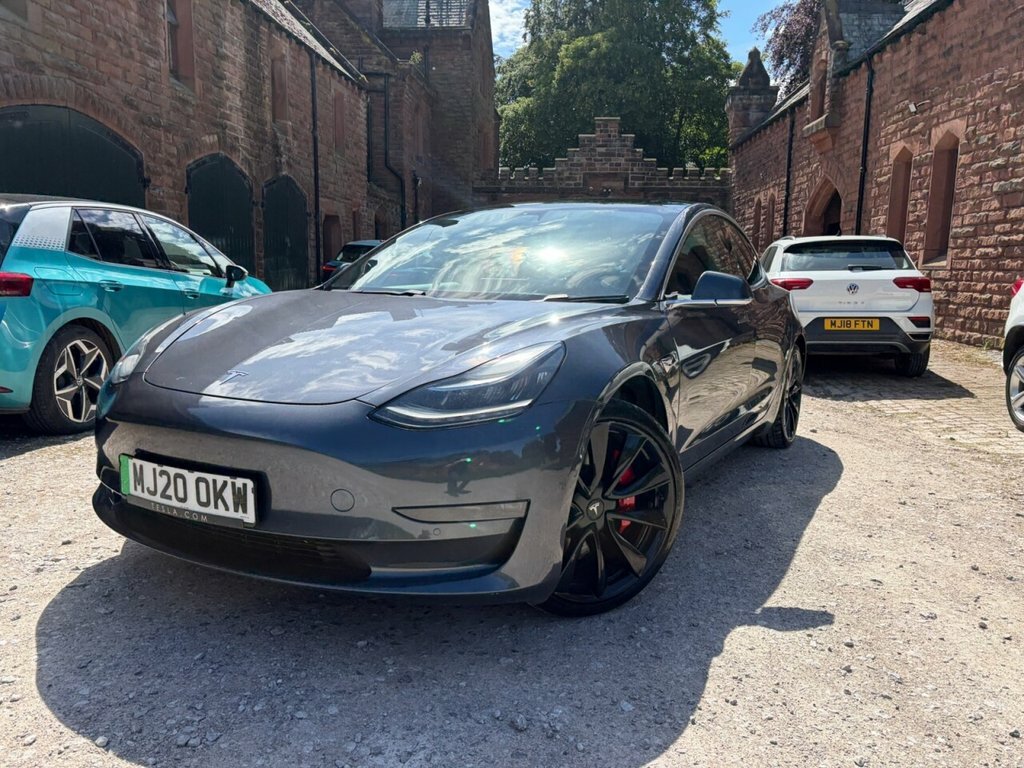 Tesla Model 3 Dual Motor Performance Saloon Grey #2