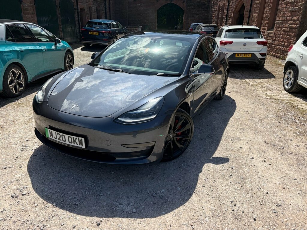 Tesla Model 3 Dual Motor Performance Saloon Grey
