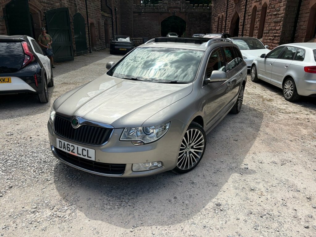 Skoda Superb 2.0 Tdi Elegance Estate Dsg Euro 5 170 Beige