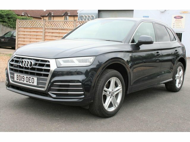 Audi Q5 2.0 Tdi 40 S Line Suv S Tronic Quattro BD19OEO Blue #2