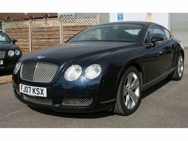 Bentley Continental Gt 6.0 Gt Coupe 410 Gkm, 552 B FJ07KSX Blue #2