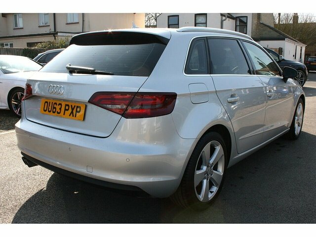 Audi A3 1.4 Tfsi Sport Sportback S Tronic Euro OU63PXP Silver #4