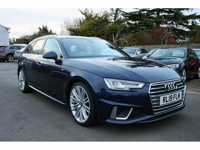 Audi A4 Avant 2.0 Tdi 35 S Line Estate S Tronic Euro RL19FLW Blue #2